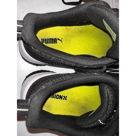 PUMA FUSION MENS SPIKELESS MESH GOLF SHOES SNEAKERS BLACK SIZE 8 - Picture 7 of 8